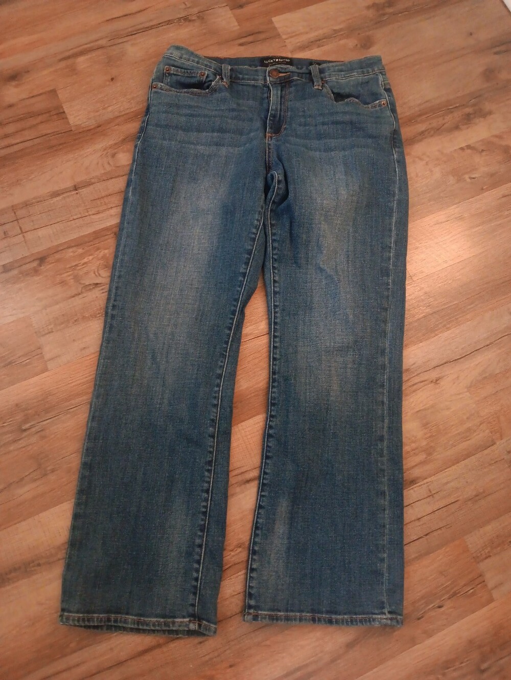 Lucky Brand Easy Rider Women's Boot Cut Jeans - Medium Blue Ankle